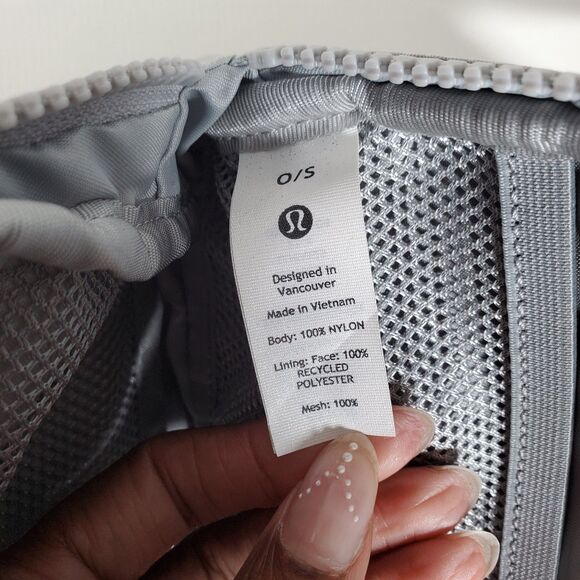 NEW Lululemon Women’s Everywhere Belt Bag 1L Silver Drop Nylon Athleisure - Picture 4 of 7